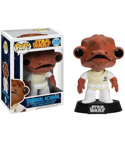 FUNKO POP！『スター・ウォーズ』 アクバー提督 Amazon.com: Funko POP Star Wars: Episode 7 - Admiral Ackbar Action